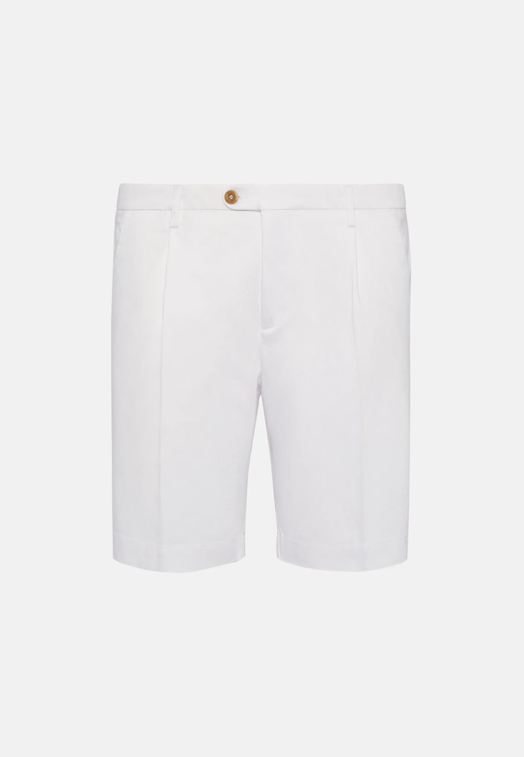Bermuda In Cotone Tencel Elasticizzato
