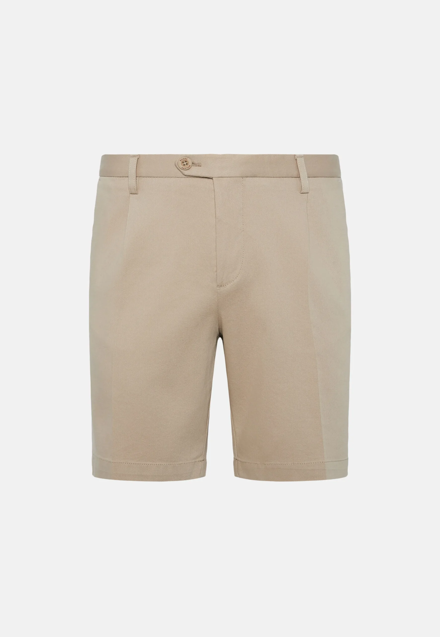 Bermuda In Cotone Tencel Elasticizzato