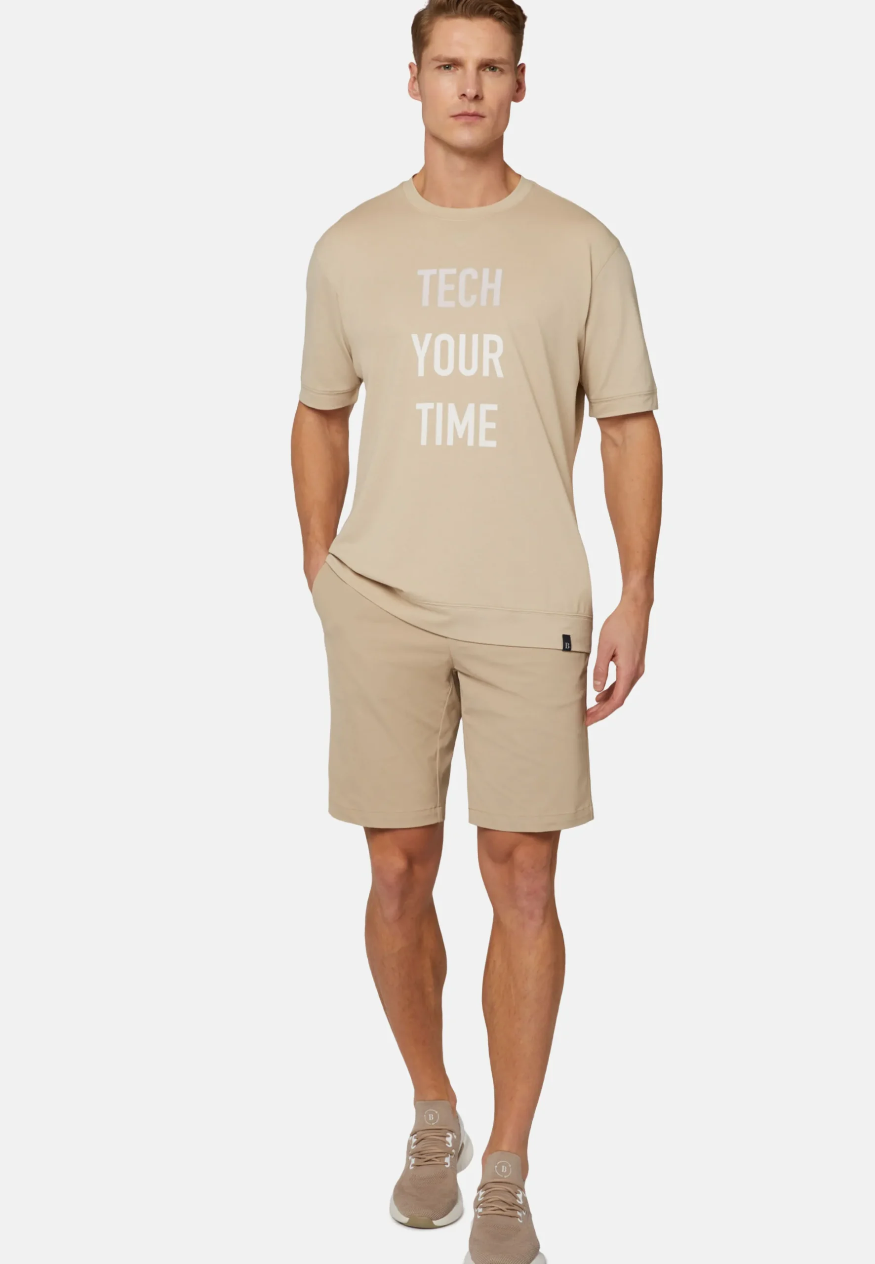 Bermuda In Nylon Elasticizzato B Tech