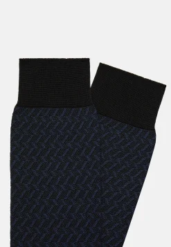Calze Micro Fantasia In Misto Cotone
