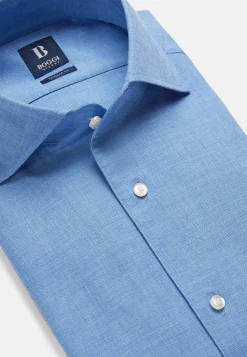 Camicia Rosa In Cotone Dobby Regular Fit
