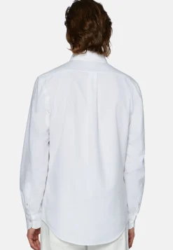 Camicia Rosa In Oxford Di Cotone Organico Reg