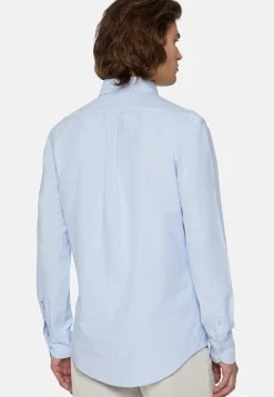 Camicia Rosa In Oxford Di Cotone Organico Reg