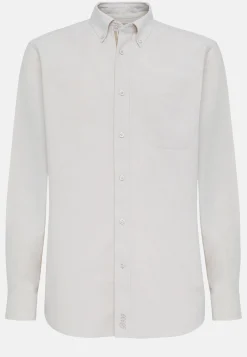 Camicia Rosa In Oxford Di Cotone Organico Reg
