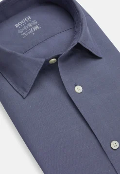 Camicia Sabbia In Tencel Lino Regular Fit