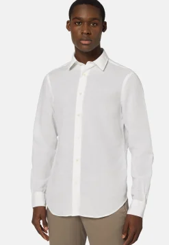 Camicia Sabbia In Tencel Lino Regular Fit