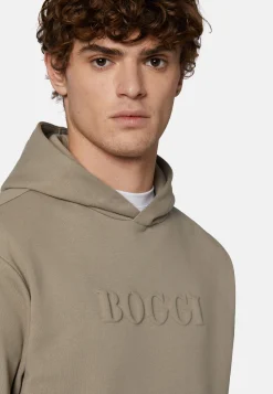 Felpa Cappuccio In Cotone