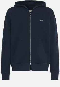 Felpa Full Zip In Misto Cotone Organico