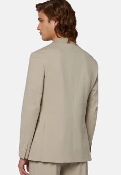 Giacca Beige In Nylon B Tech
