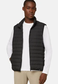 Gilet In Tessuto Riciclato In Piuma D'Oca