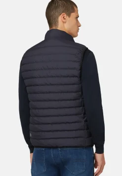 Gilet In Tessuto Riciclato In Piuma D'Oca