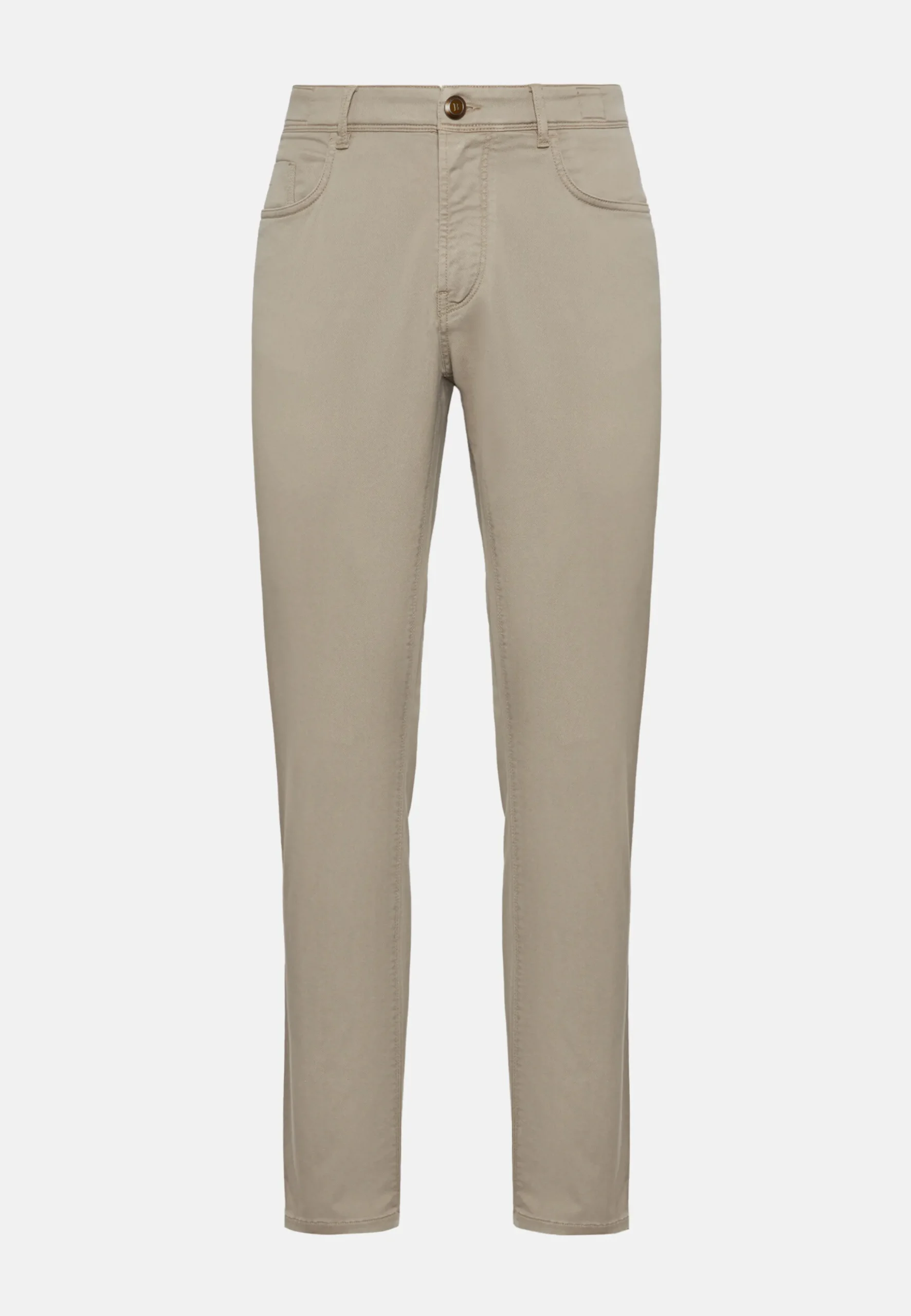 Jeans In Cotone Tencel Elasticizzato