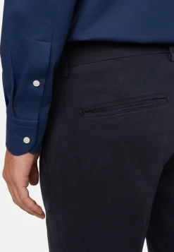 Pantaloni In Cotone Elasticizzato