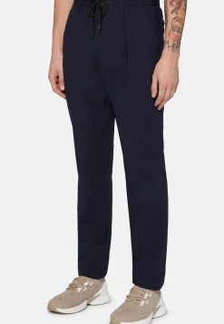 Pantaloni In Nylon Elasticizzato B Tech