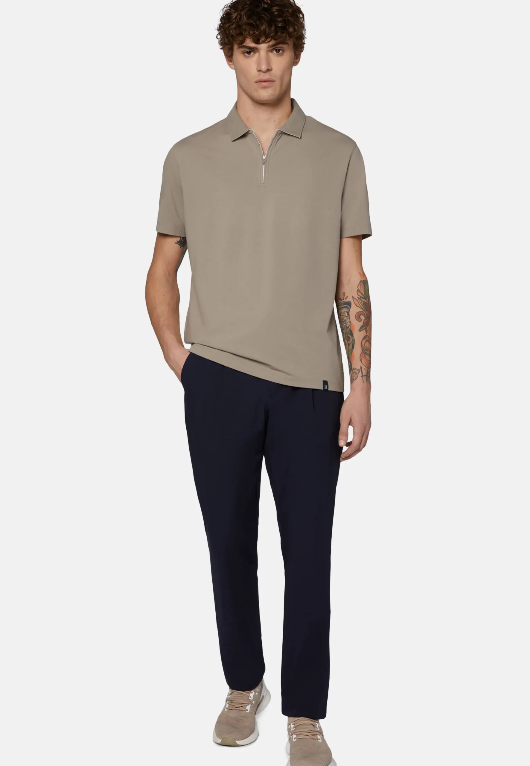 Pantaloni In Nylon Elasticizzato B Tech