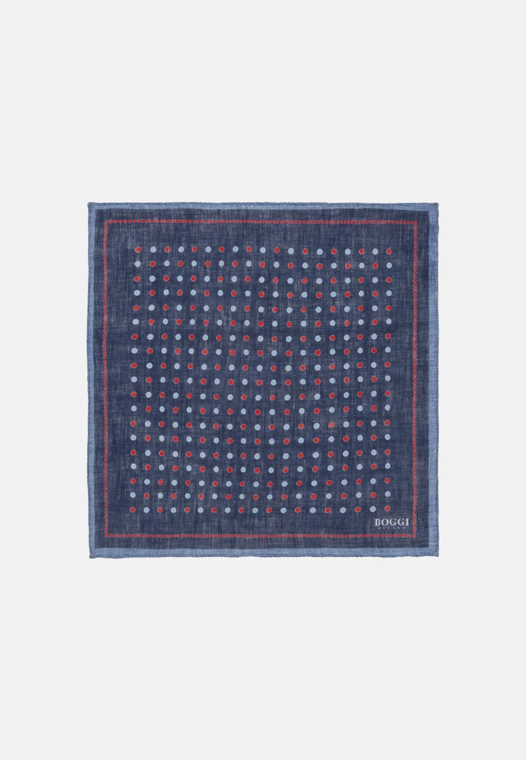 Pochette Fantasia Pois In Lino