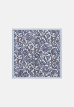 Pochette Motivo Paisley In Seta