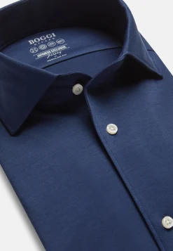 Polo Camicia In Jersey Giapponese Regular Fit