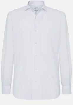 Polo Camicia In Jersey Giapponese Regular Fit