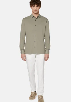 Polo Camicia In Piquè Performante Regular Fit