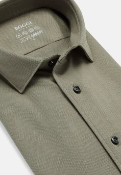 Polo Camicia In Piquè Performante Regular Fit