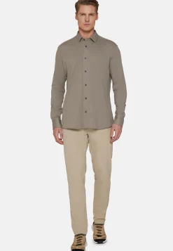 Polo Camicia In Piquè Performante Regular Fit