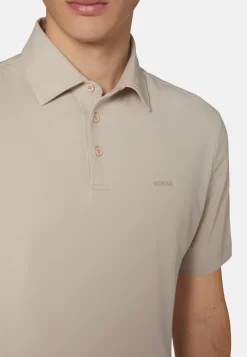 Polo In Cotone Supima Elasticizzato