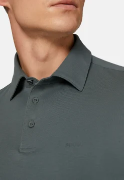 Polo In Cotone Supima Elasticizzato