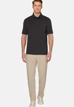 Polo In Cotone Supima Elasticizzato