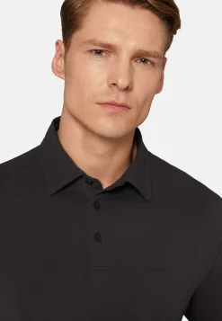 Polo In Cotone Supima Elasticizzato