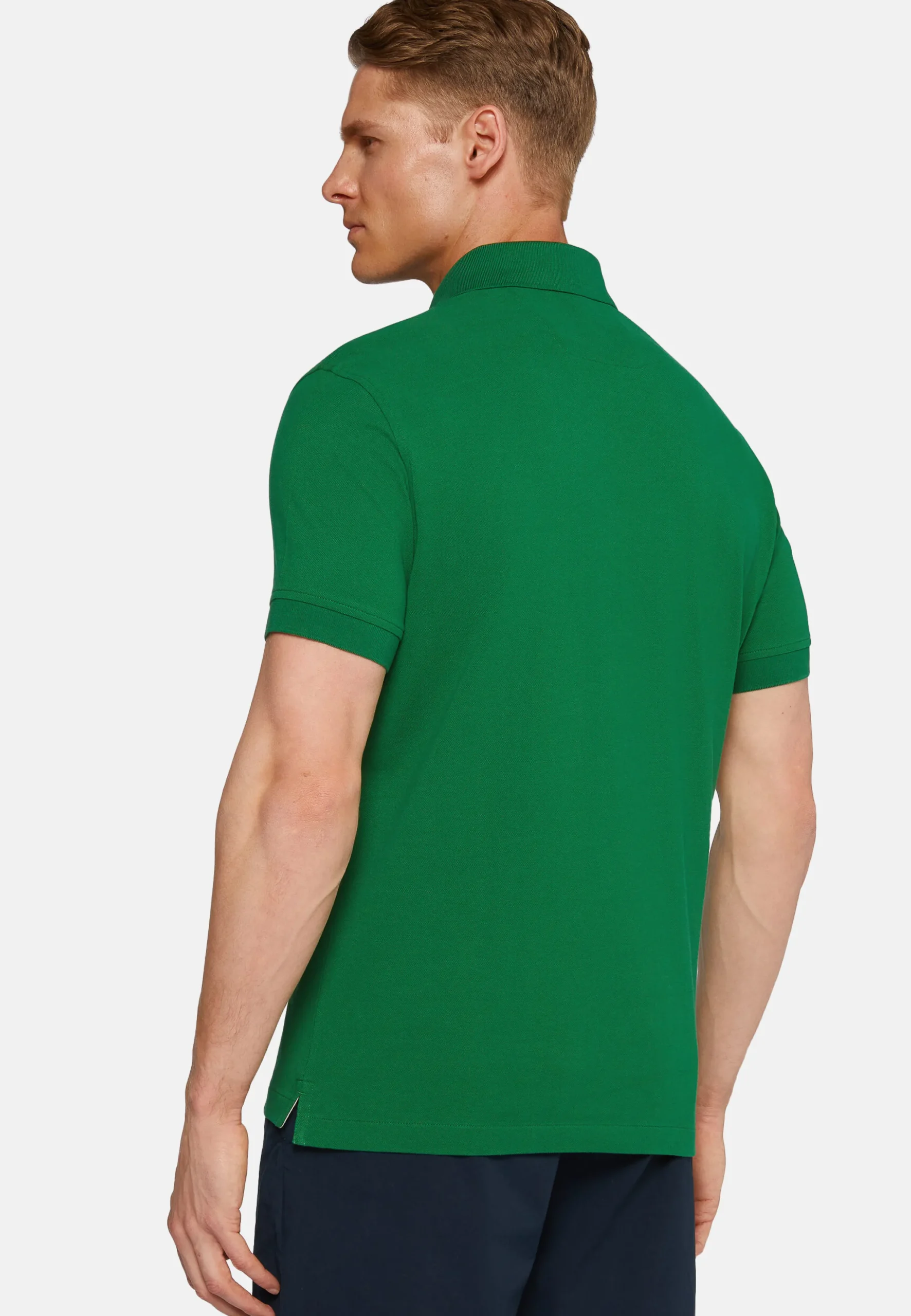 Polo In Piquè Di Cotone