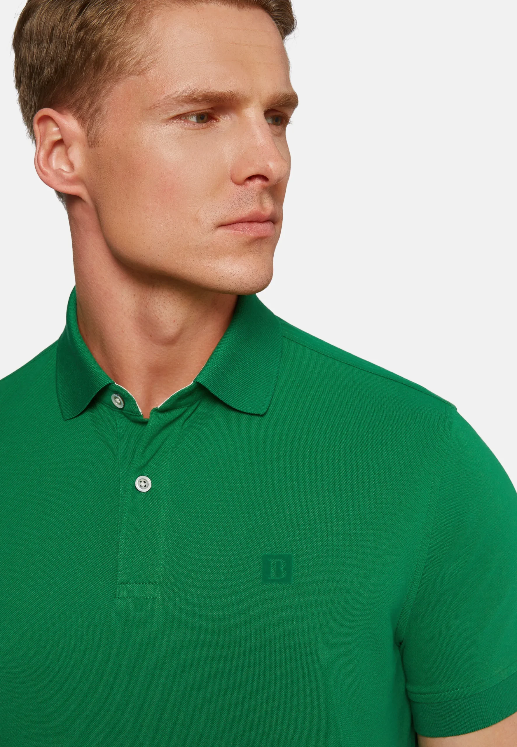 Polo In Piquè Di Cotone