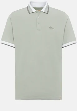 Polo In Piquè Di Misto Cotone Organico