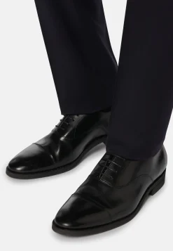 Scarpe Oxford In Pelle