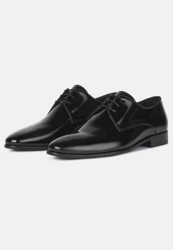 Scarpe Oxford In Pelle