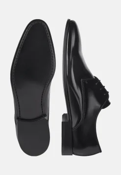 Scarpe Oxford In Pelle