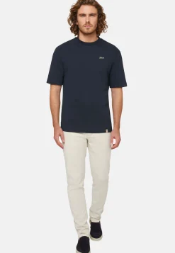 T-Shirt In Misto Cotone