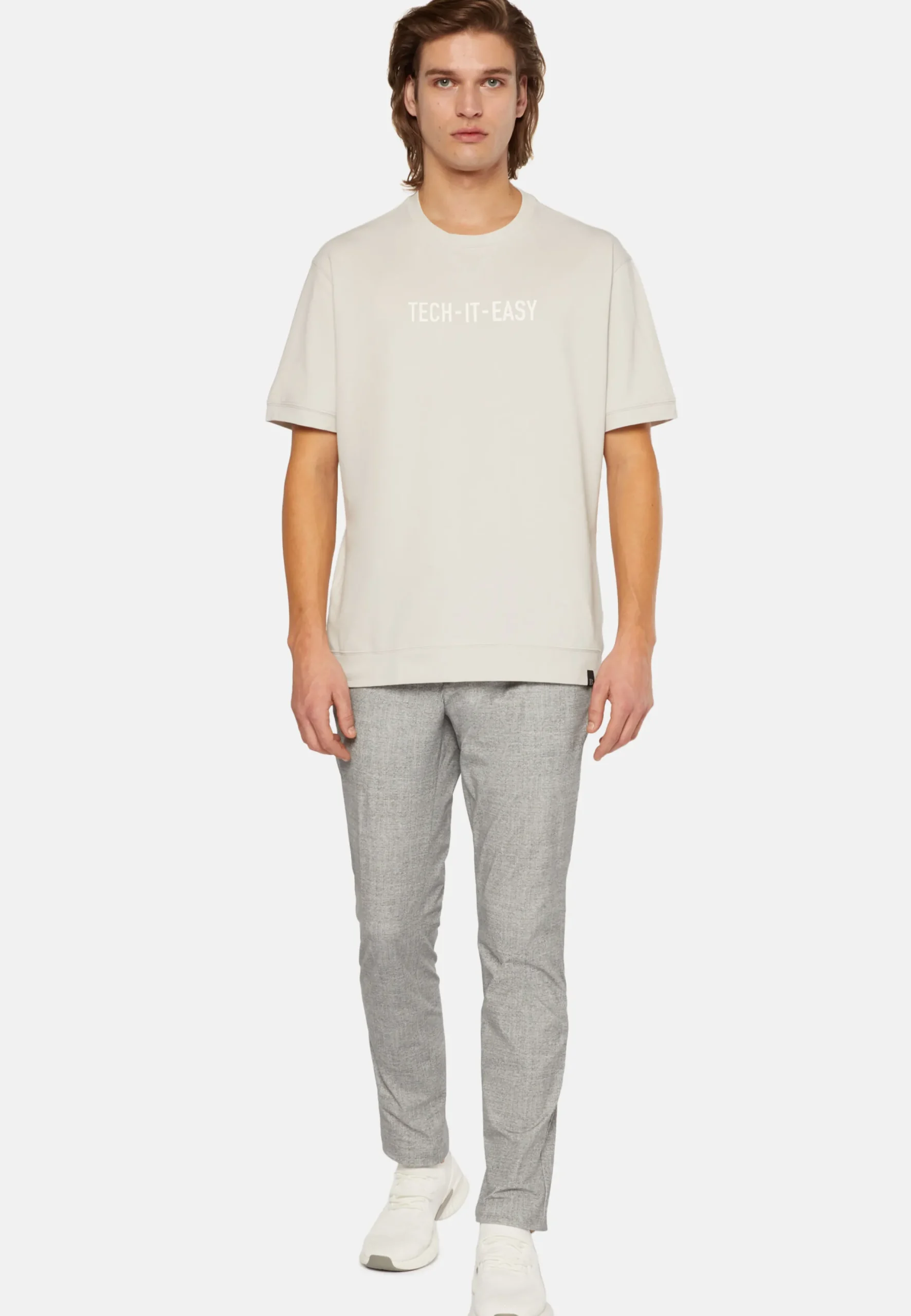 T-Shirt In Piquè Performante Ecosostenibile